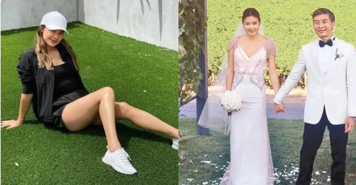 去年4月乐基儿和老公朱智豪帮儿子Hunter庆生，这也是夫妻两最后一次同框。（互联网）