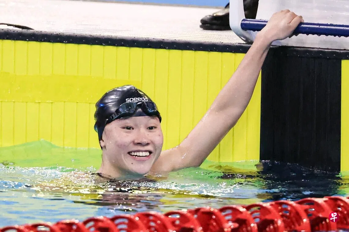 东运会】颜欣慧连续三届自由泳三冠我国泳队再进账五金| 联合早报