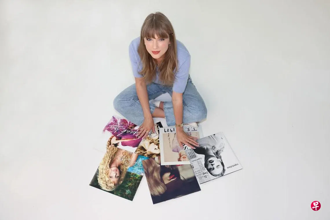 花六年买回六专辑版权Taylor Swift喜极而泣| 联合早报