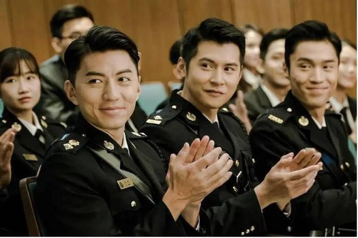 把关者们》由袁伟豪（左起）、陈家乐和丁子朗主演。（图：互联网）