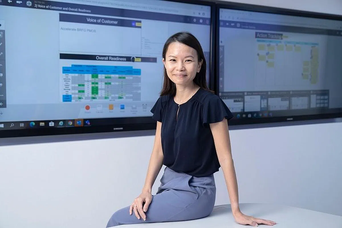 许盛玉加入公司后即参与负责了重点项目，一年后便擢升，是公司重点栽培的女性领导人才之一。（图／报业控股）