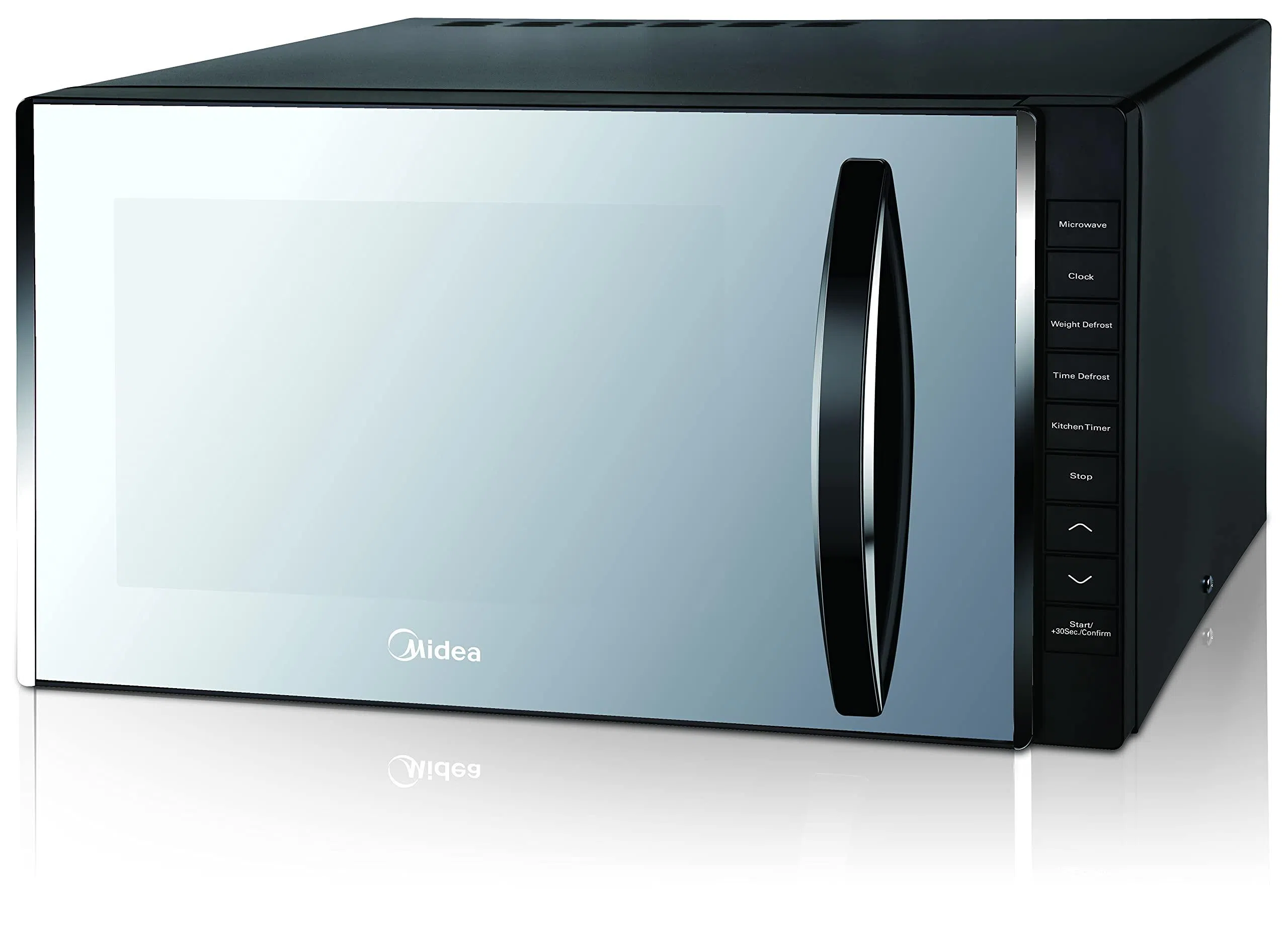 Midea微波炉有五级功率，能快速启动烹饪。（商家提供）