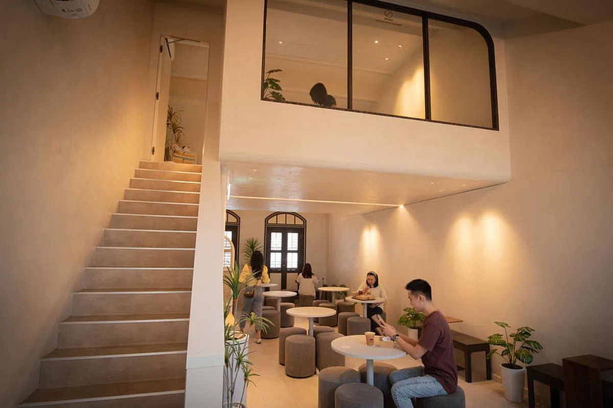 三层楼的Champion Bolo Bun专卖菠萝包。