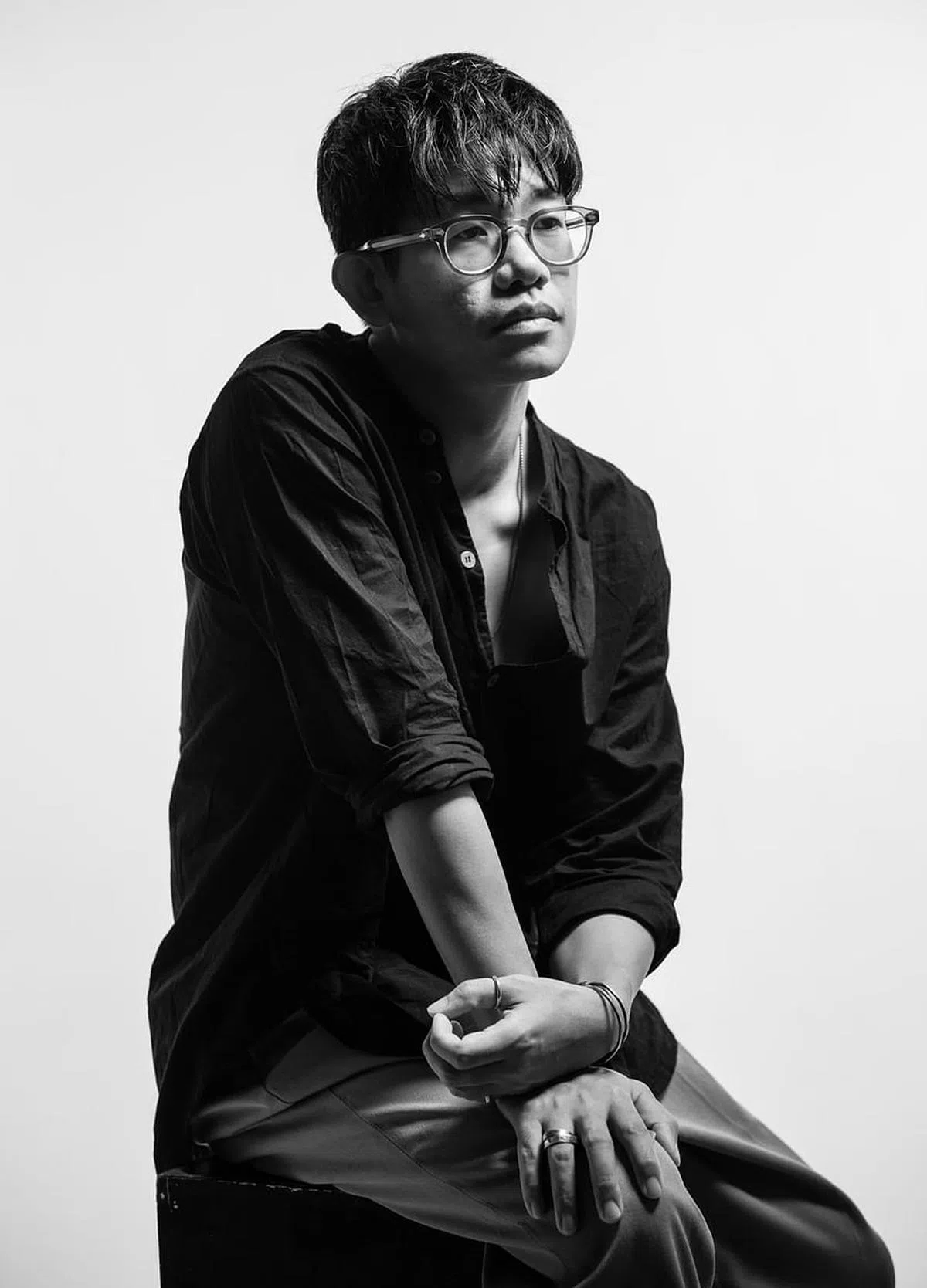 古国杰透过镜头看小贩中心的人生百态。（古国杰提供）