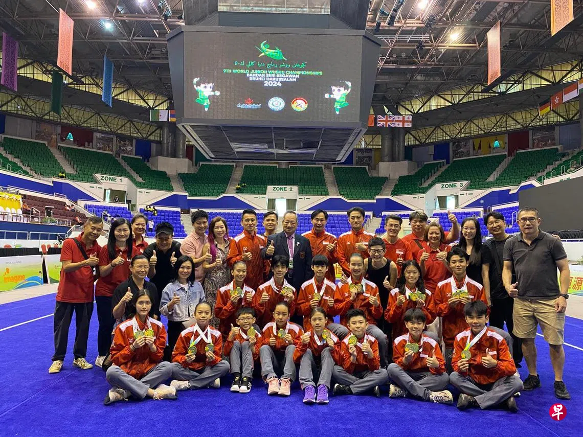 武术世青赛我国小将带回七金创历来最佳成绩| 联合早报