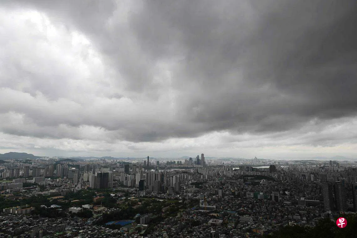 韩国首都圈降暴雨气象厅首发预警呼吁防范| 联合早报