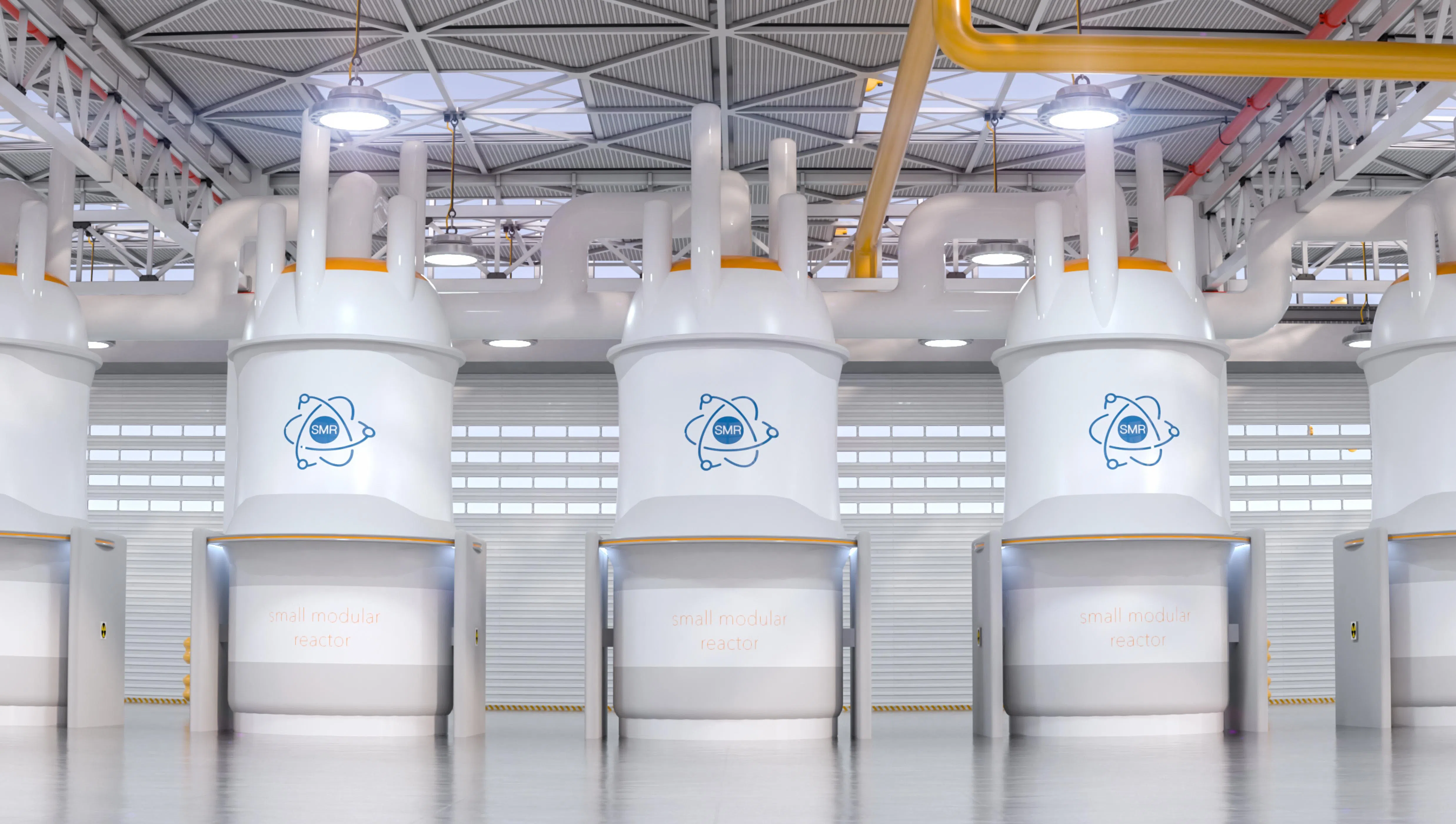 比起传统的核能反应堆，小型模块化反应堆小型的建造时间更短，也能融入更多安全元素。（iStock图片）