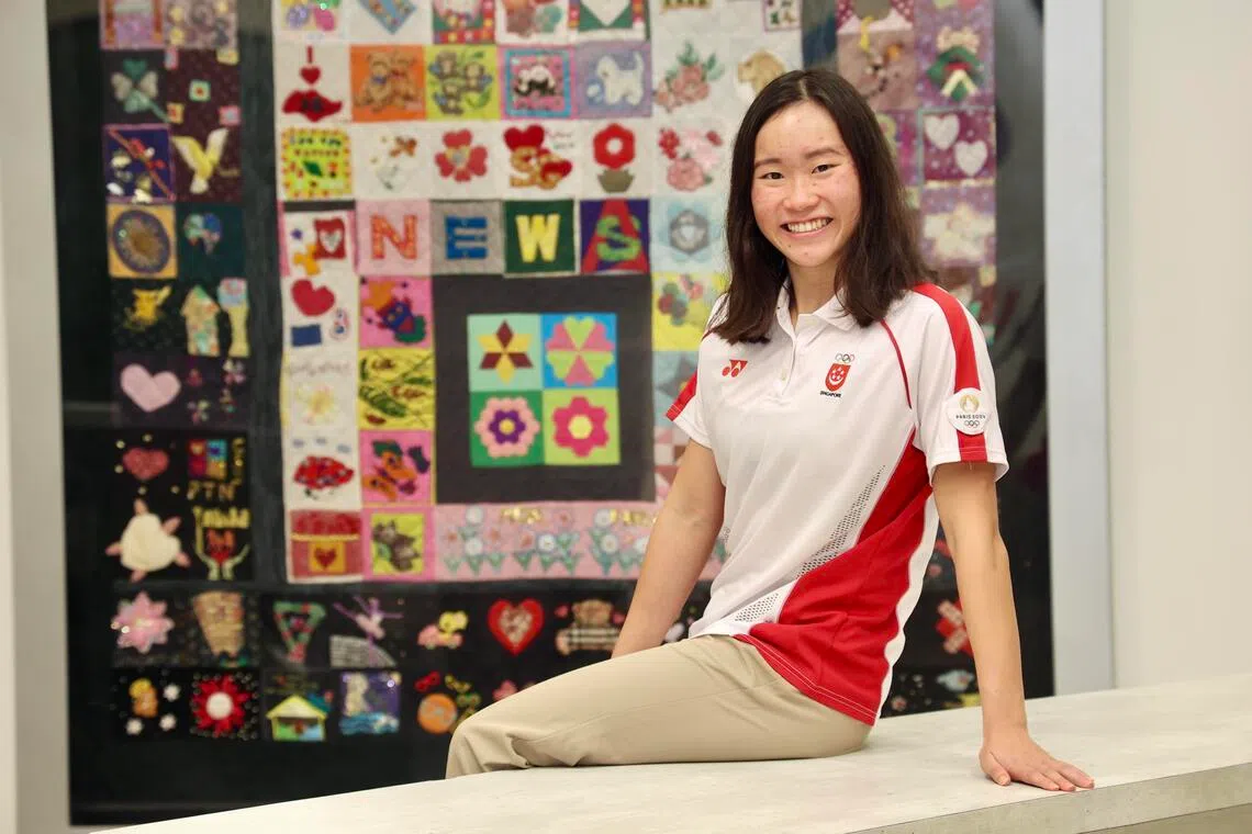 我国泳手颜欣慧在去年东运会斩获三枚个人项目金牌，成为颁奖礼上，获得第二多奖金的运动员。她认为奖金制度的调整将激励运动员争取更好表现。（邝启聪摄）