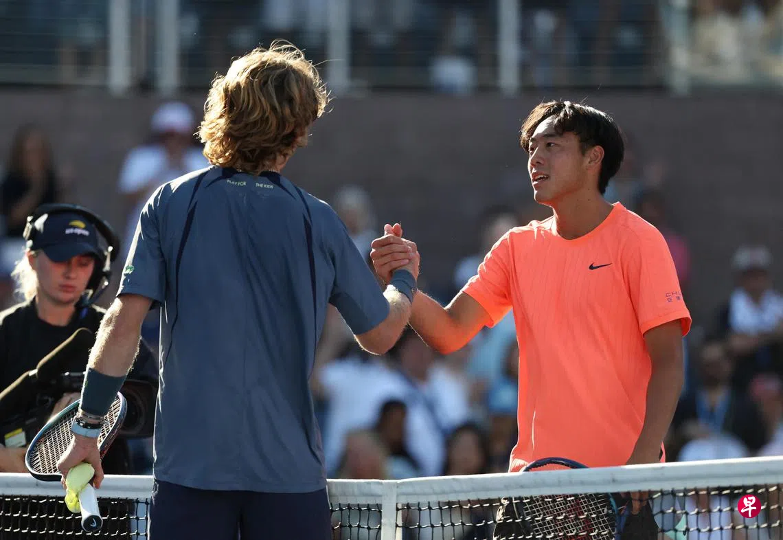 五盘激战不敌卢布列夫香港小将黄泽林美网神奇征途告终| 联合早报