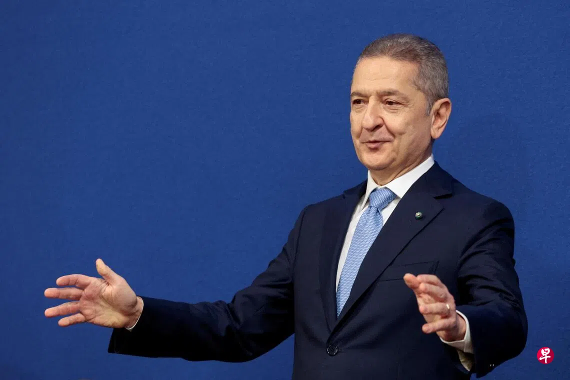 Image 16: 2025年5月30日，担任意大利央行行长的法比奥·帕内塔在罗马发布意大利央行年度报告。 （路透社）