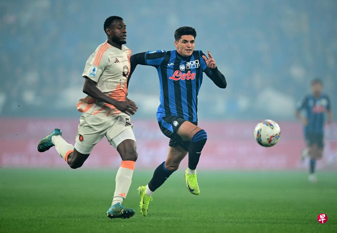 亚特兰大意甲力克罗马锁定下赛季欧冠席位| 联合早报