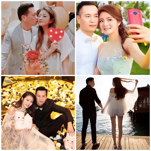 安以轩与陈荣炼经常在社媒晒恩爱。（取自微博）