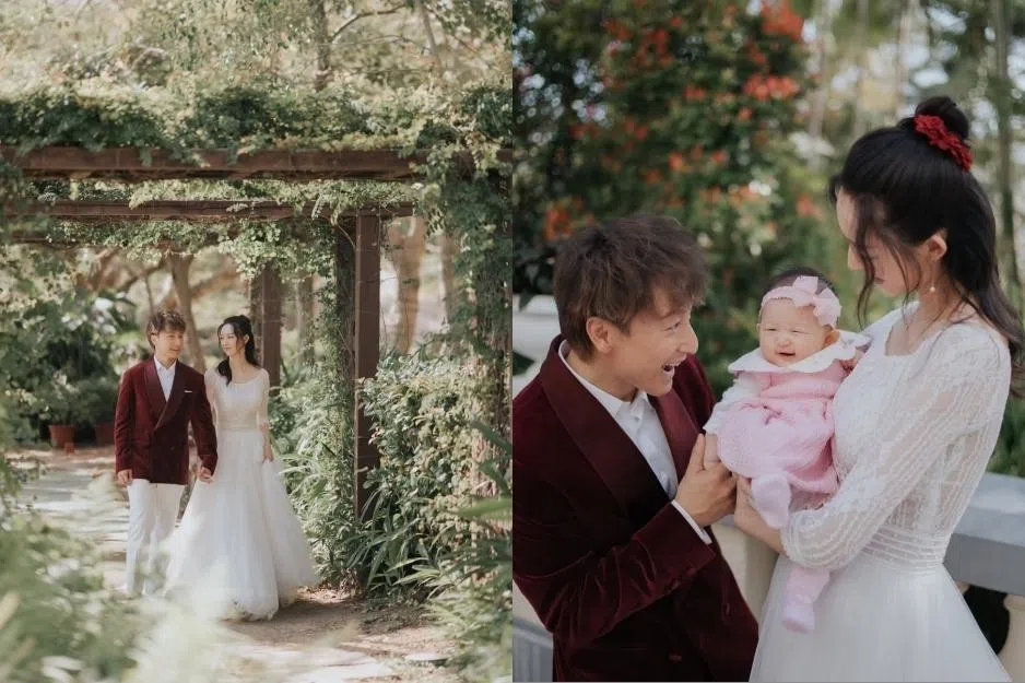 闪婚没挑婚纱没做造型 方力申补办婚礼弥补遗憾