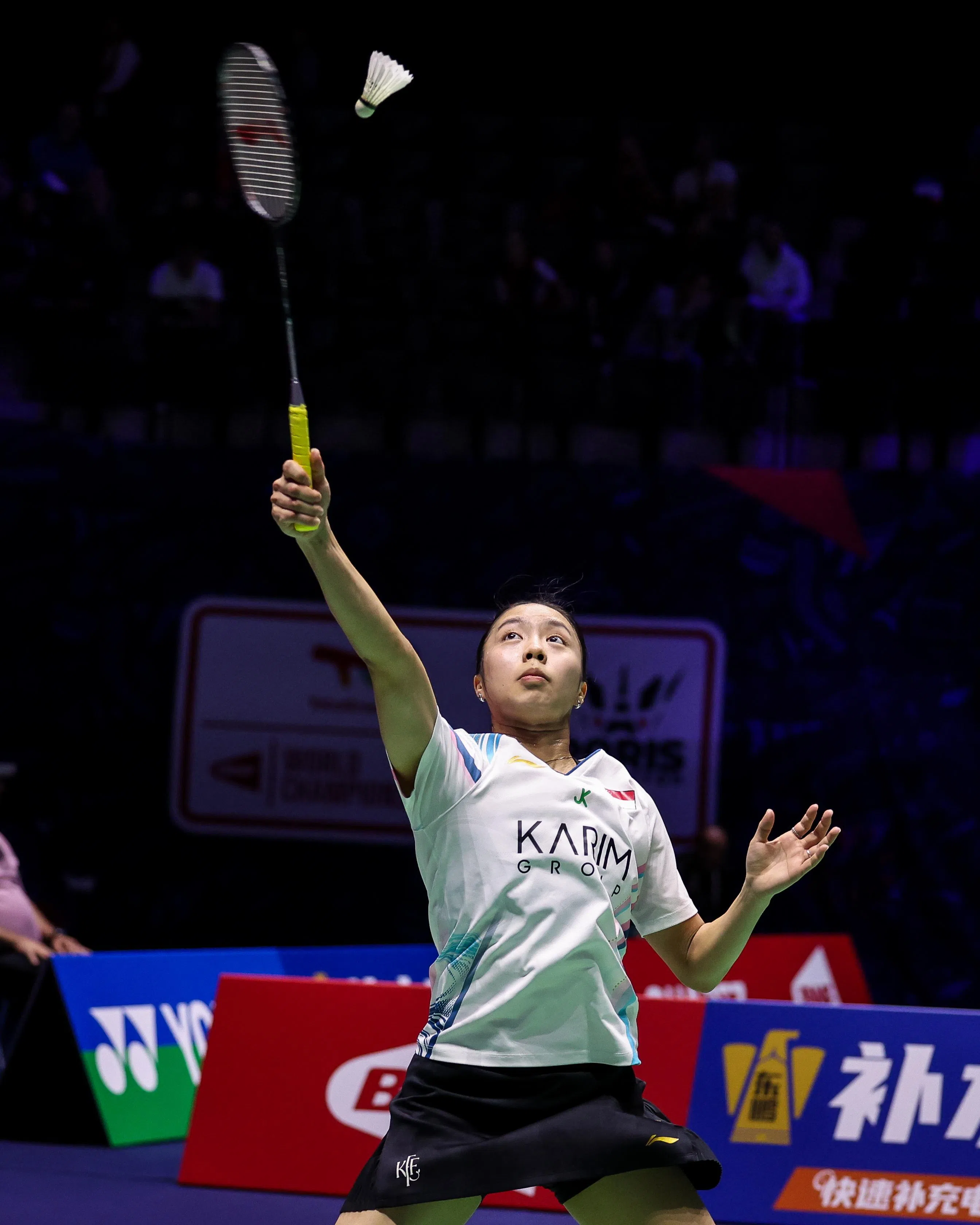 我国头号女单杨佳敏一度受到跟腱伤病困扰，连续几个月没能上场比赛。这次复出取得开门红，也让她感到高兴。（BADMINTONPHOTO提供）