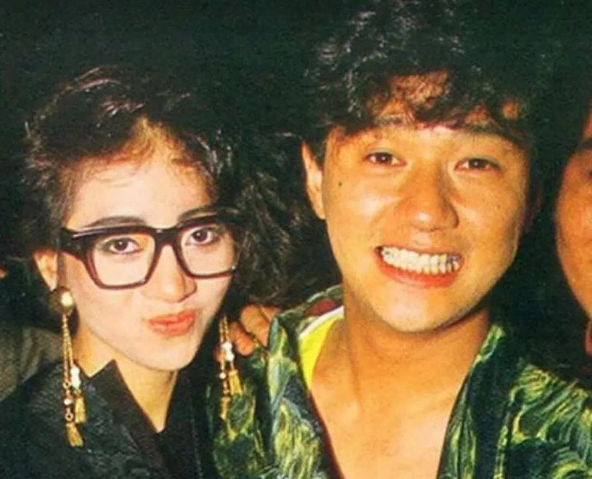 梅艳芳（左）付出的真心，没有获得近藤真彦珍惜。（互联网）