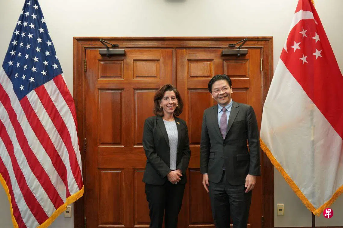 黄循财访美10天强化牢固双边关系| 联合早报