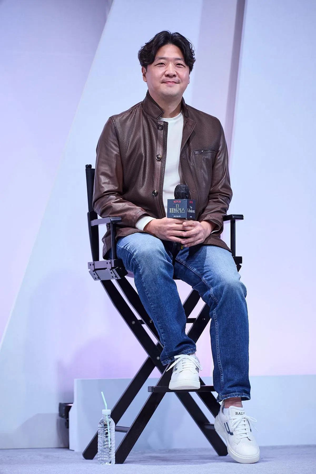 被问《闪耀国度》的万圣节情节是否有改动，导演金廷炫卖关子不说。（Netflix提供）