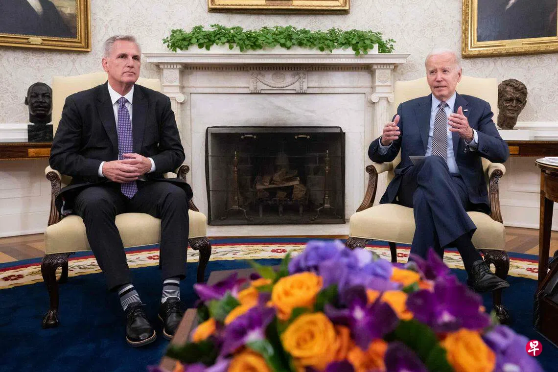 拜登和麦卡锡达成债限初步协议国会表决是下一挑战| 联合早报