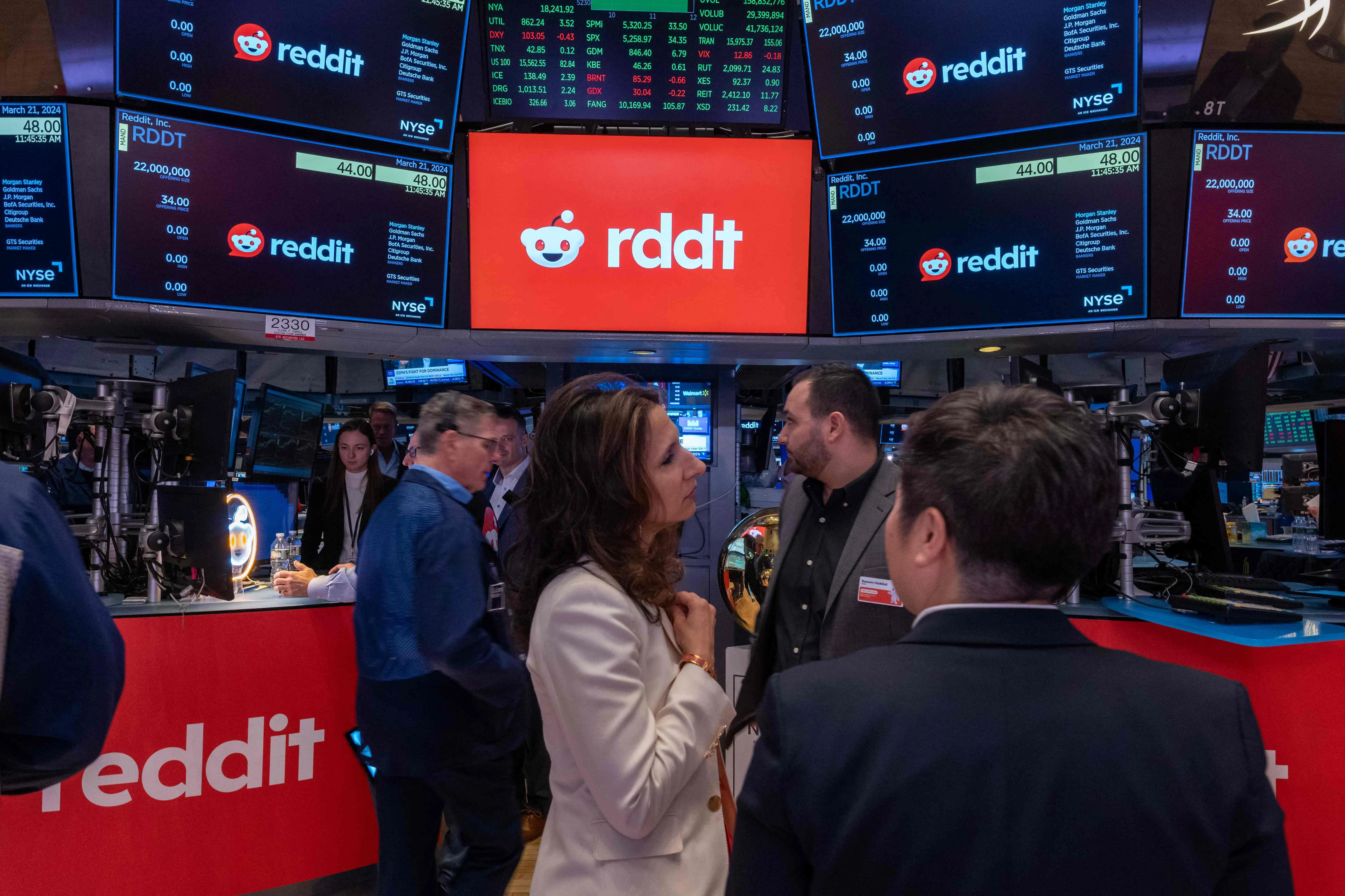 总结多名分析员意见，看来Reddit Inc尽管被普遍看好，但是股价要在未来12个月里恢复至历史新高可能不太容易。（法新社）