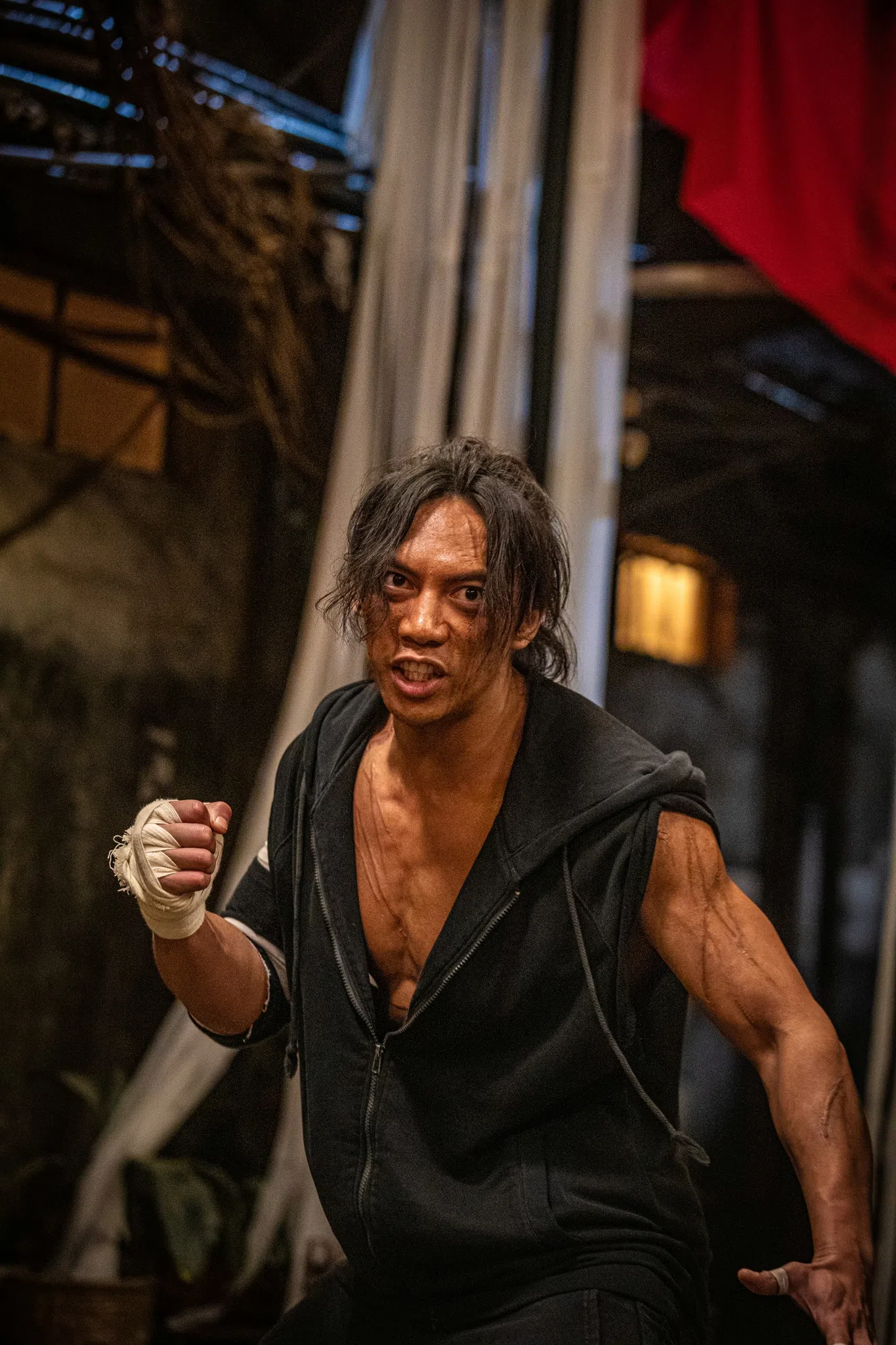 运动员出身的张文杰身材和身手都很棒。（邵氏机构提供）