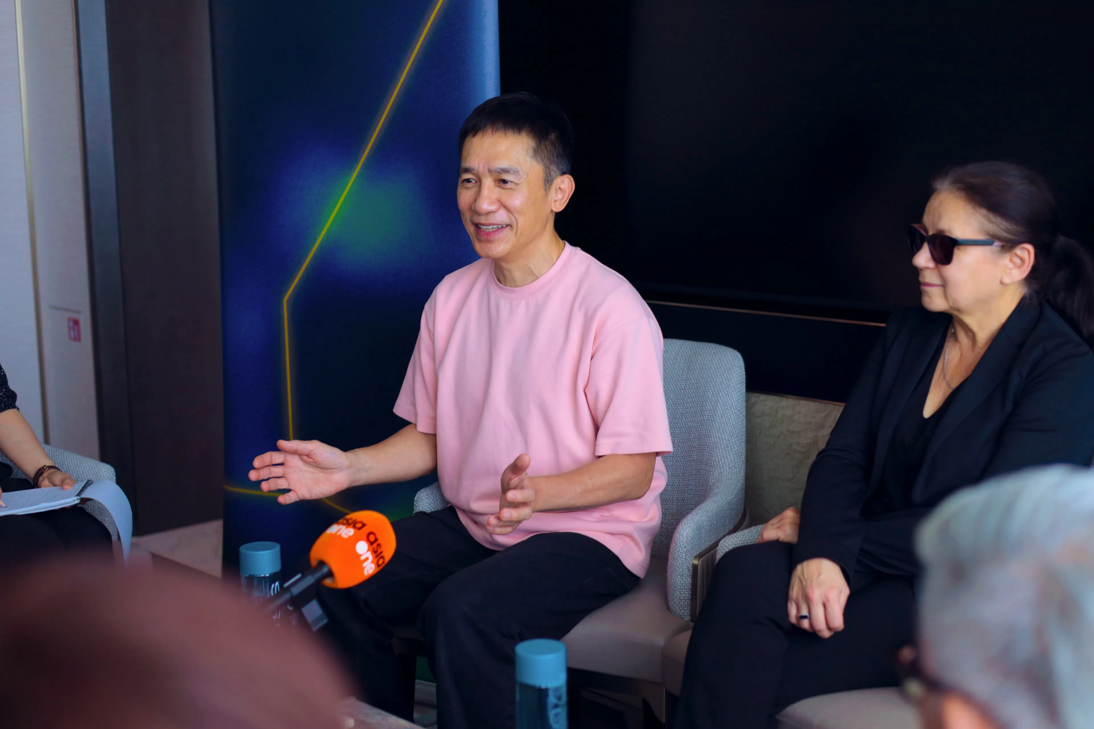 伟仔透露每次接戏都靠直觉，与导演Enyedi首次见面一拍即合。（新加坡国际电影节提供／: 雷远彬摄）