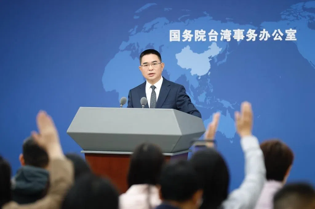 大陆国台办：两岸和平统一是台湾经济发展空前良机
