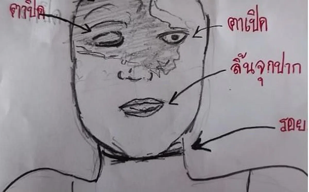 Tangmo尸体模拟图。（互联网）