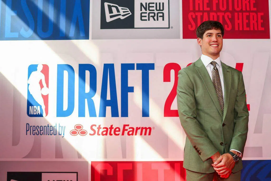 谢泼德成为选秀探花，加入休斯敦火箭。（法新社）