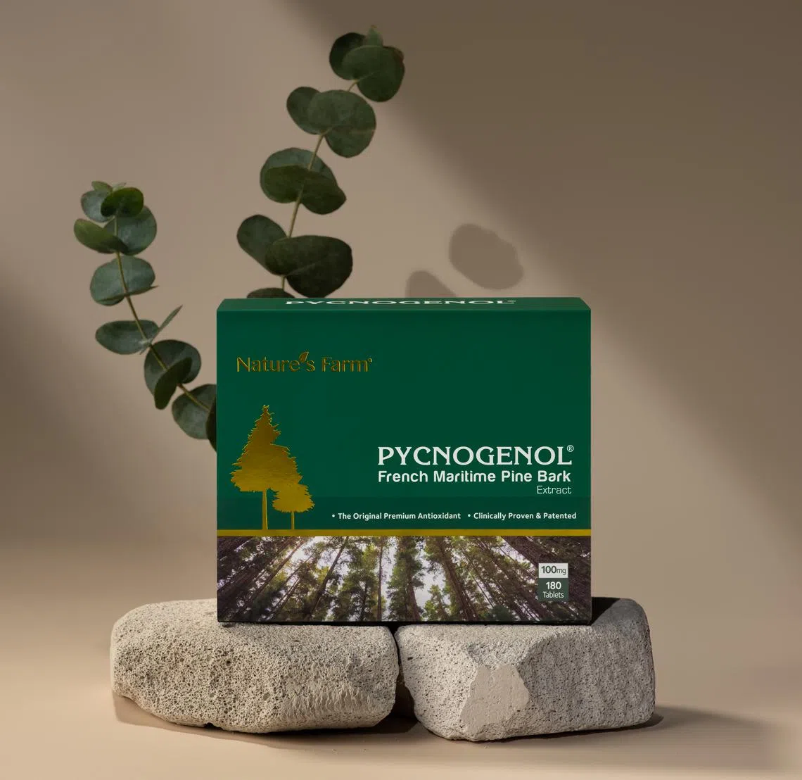Nature’s Farm Pycnogenol有助促进皮肤和关节健康。（品牌提供）