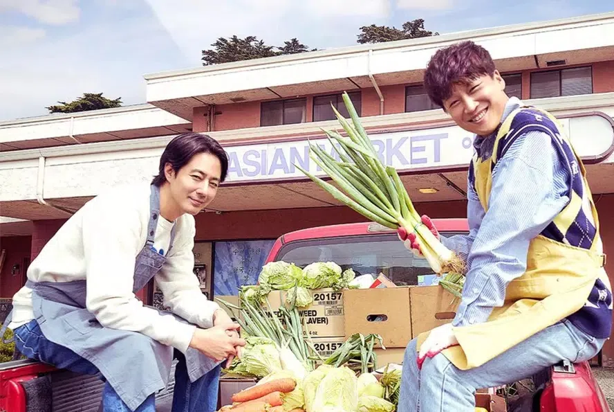 《偶然成为社长3》中，车太铉和赵寅成化身社长，在美国加州的马里纳村经营一间亚洲超市。（互联网）