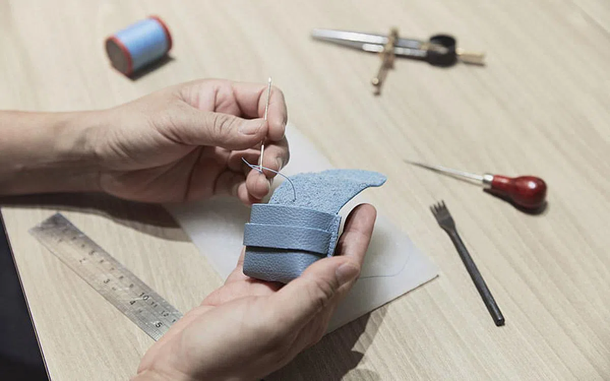 皮具 DIY 活动适合16岁及以上者参加。（图／Bynd Artisan 提供）