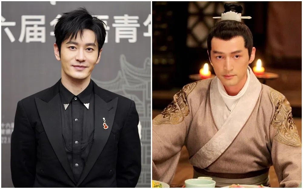 如果由黄晓明（左）来诠释梅长苏（右）这个角色，是否也能掀起热潮？（互联网）