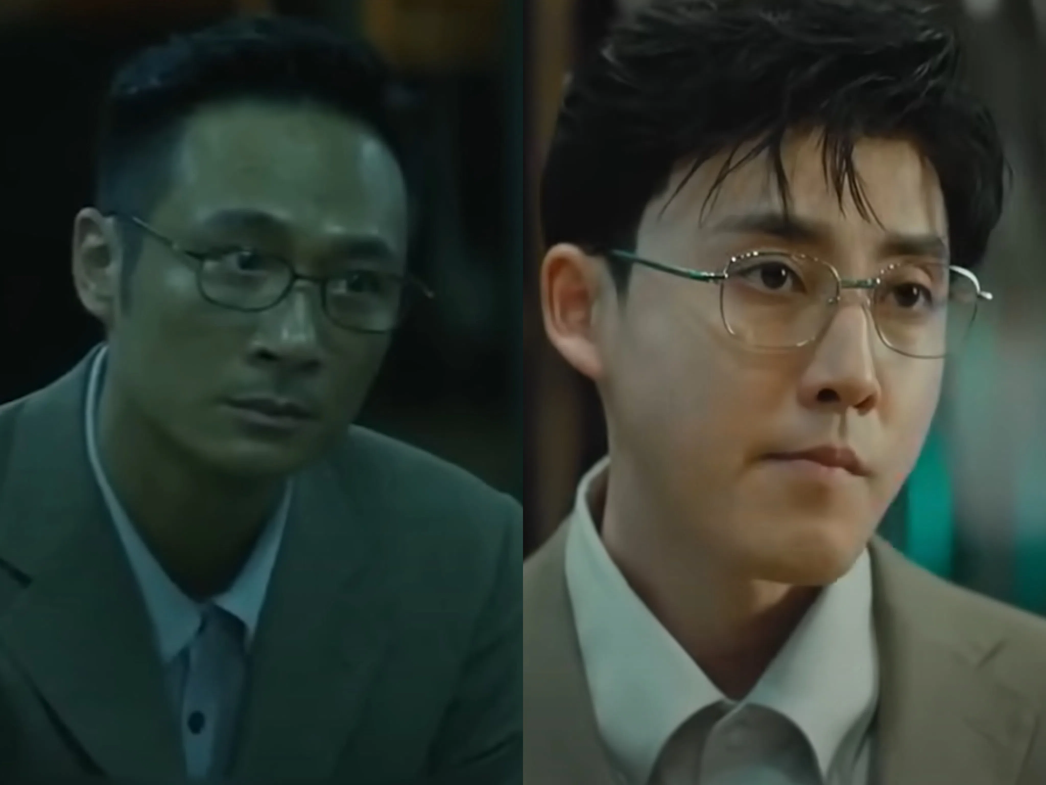 学员张睿重现吴镇宇在电影《无间道II》的经典剧情，却把吴镇宇气到离场。（视频截图）