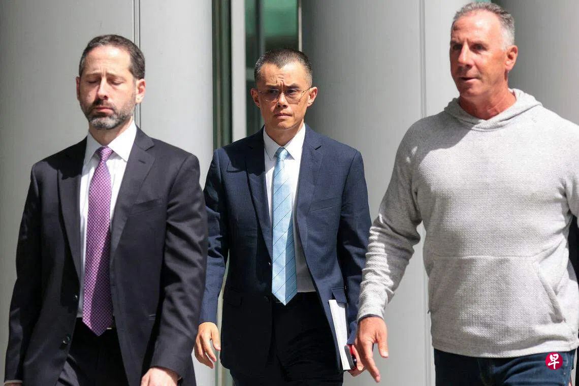 币安创办人洗钱罪成 判监四个月| 联合早报