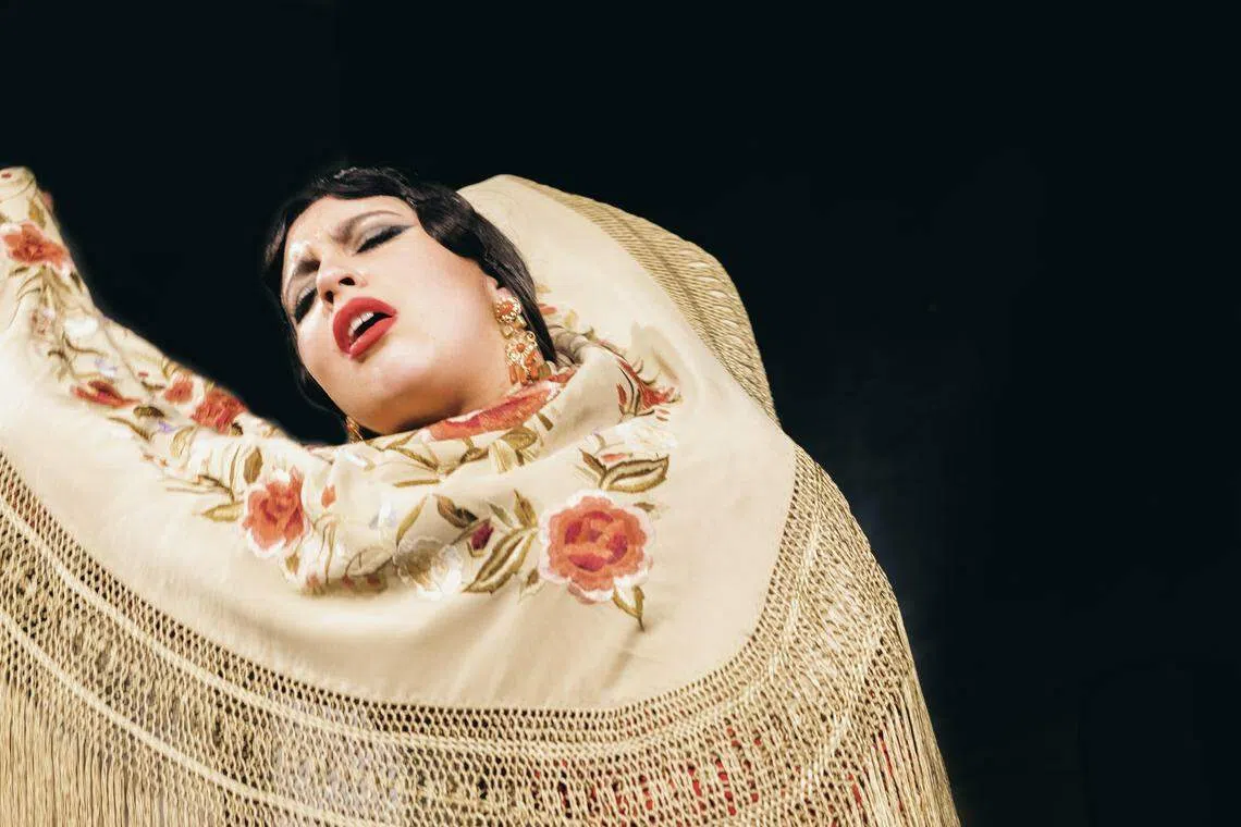 克劳迪亚·拉·德布拉年仅18岁，却已是西班牙舞台上最有力量、最有魅力的新星舞者之一。（主办单位提供）