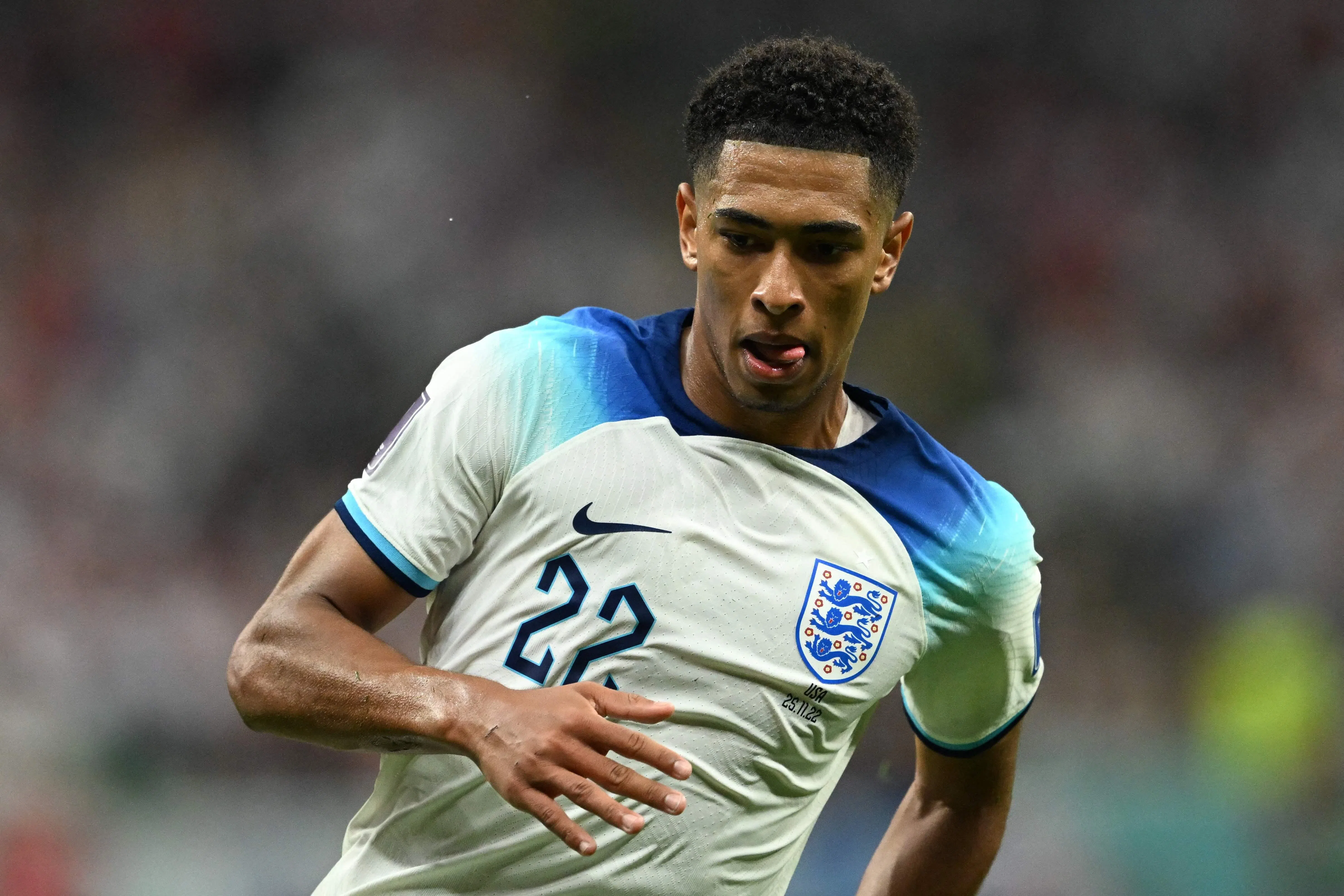 皇家马德里确认将以1亿零300万欧元，从多特蒙德收购英格兰19岁的天才中场贝林厄姆，成为皇马史上第二贵球员。（法新社档案照片）