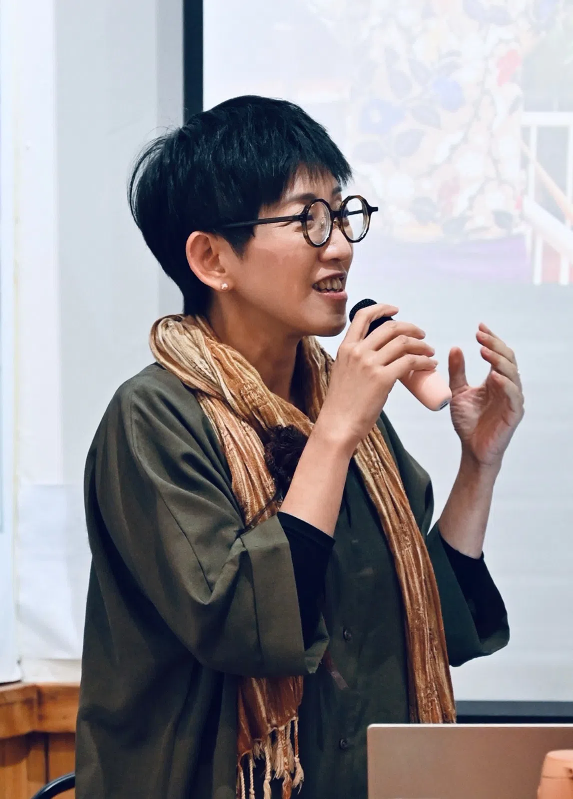 台湾作家陈静宜从事饮食报道和研究20年，研究专注华南沿海、马来西亚和台湾的移民关联性。（档案照片）