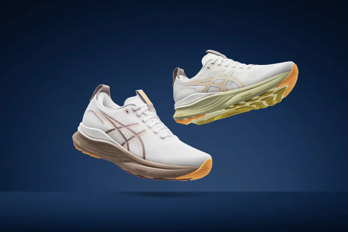 Asics全新Gel-Kayano 32跑步鞋，使跑步倍感轻松舒适。（商家提供）