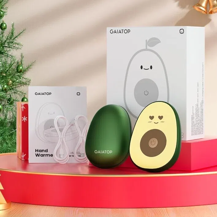 牛油果造型暖手宝可爱实用。（互联网）