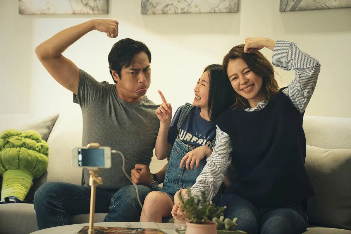 剧中庄开勋和徐若瑄饰演的夫妻原本拥有一个幸福家庭，却因为丈夫事业的失败而导致家庭破裂。（照片/HBO提供）