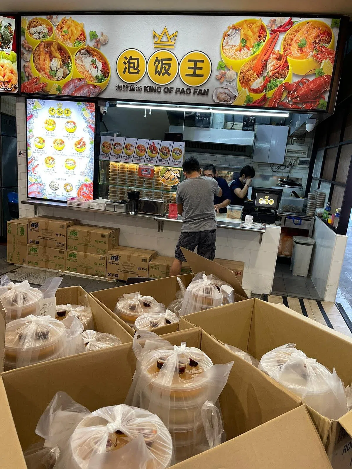 Group Buys Sg与多个餐饮品牌合作，提供全岛性团购服务。（商家提供）