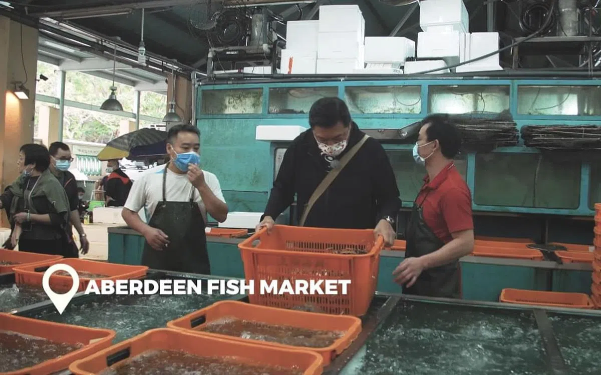 全香港70%的海鲜都由香港仔鱼类批发市场提供。（香港旅游发展局提供）