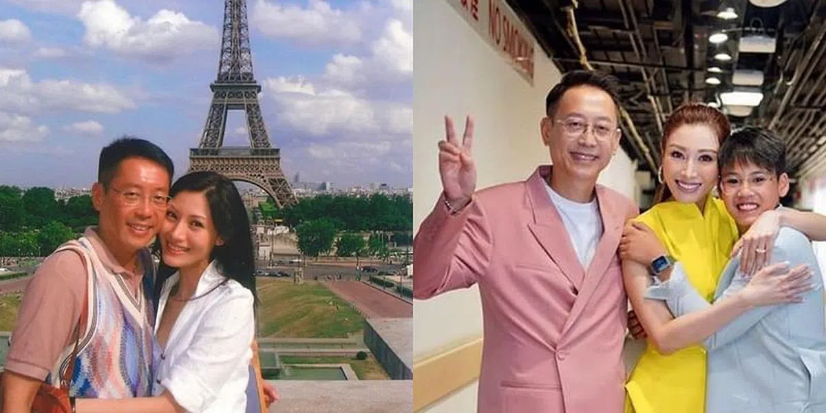 李嘉欣一家三口照常生活，看似不受刘銮雄记者影响。（互联网）
