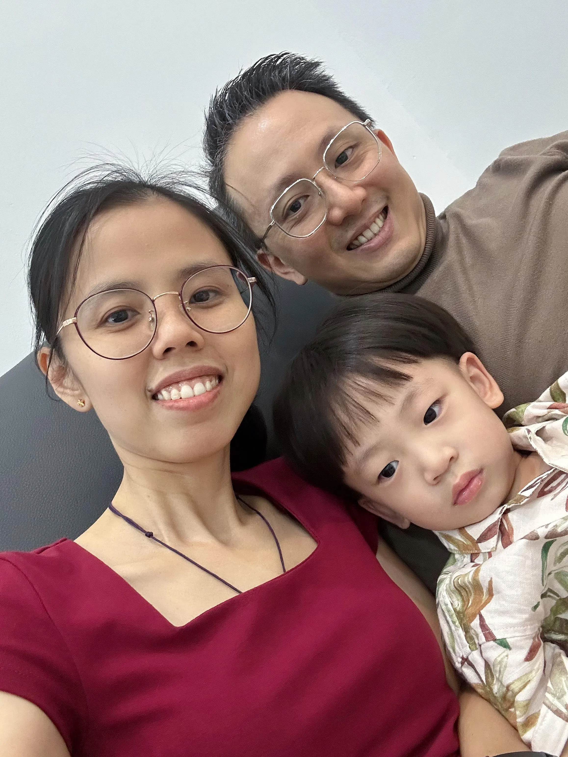 骨髓移植手术后的两年里，范晓楣都在家照顾孩子，如今孩子刚满三岁，身体健康。她今年也重返工作岗位，生活重回正轨。（受访者提供）