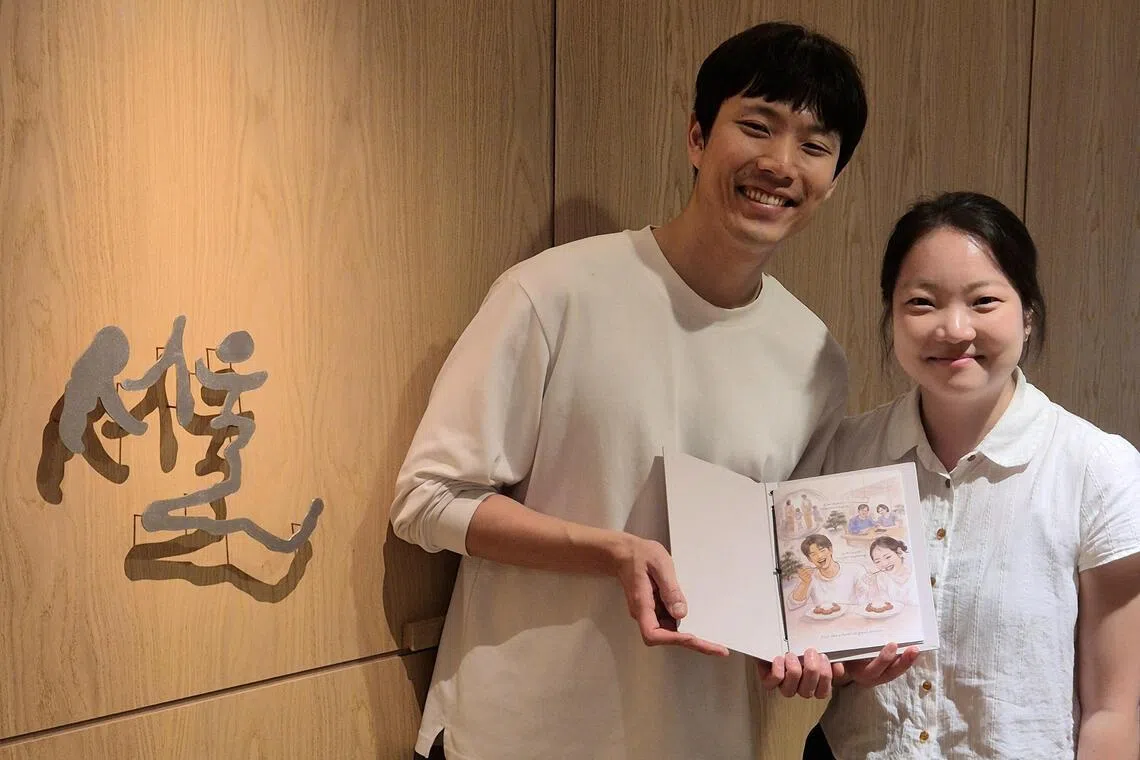 Seoul Restaurant第二代李赫基和李昭贤兄妹，打造让人耳目一新的烧烤店Seoul & So。（陈爱薇摄）