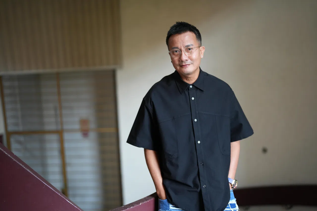 陈汉玮戏里戏外都是“阿哥”。（何家俊摄）
