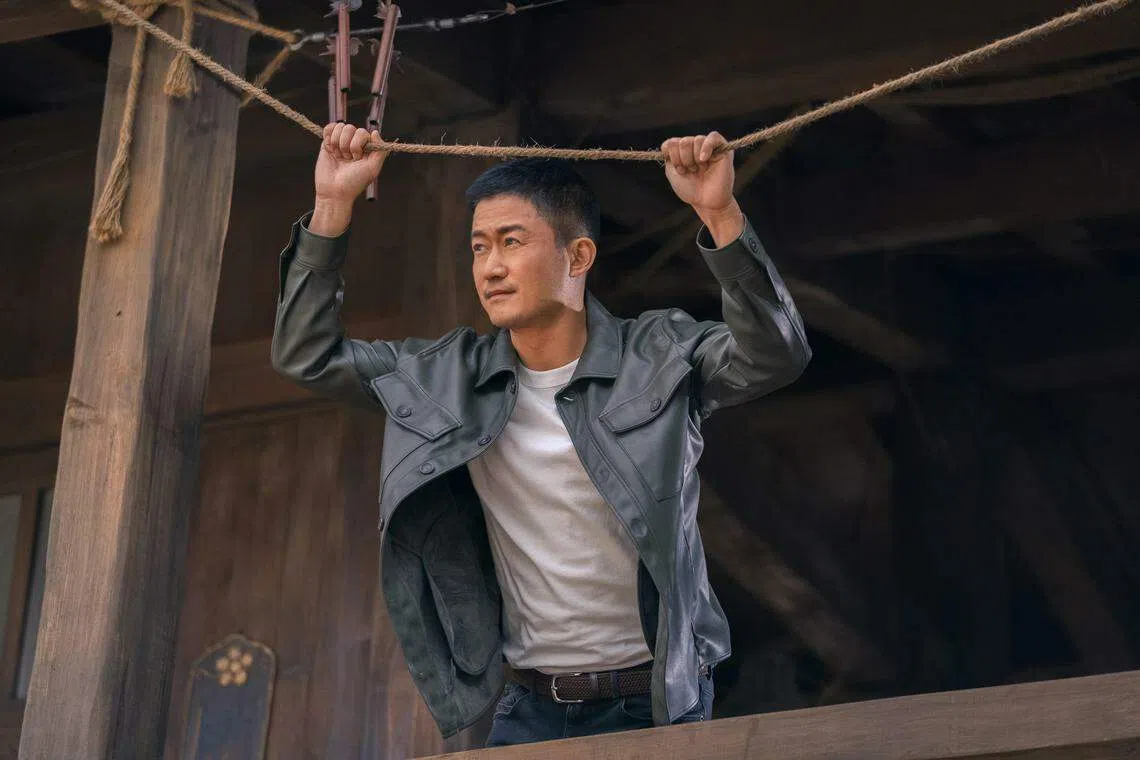 吴京《龙马精神》演出知名的动作明星。（邵氏机构提供）