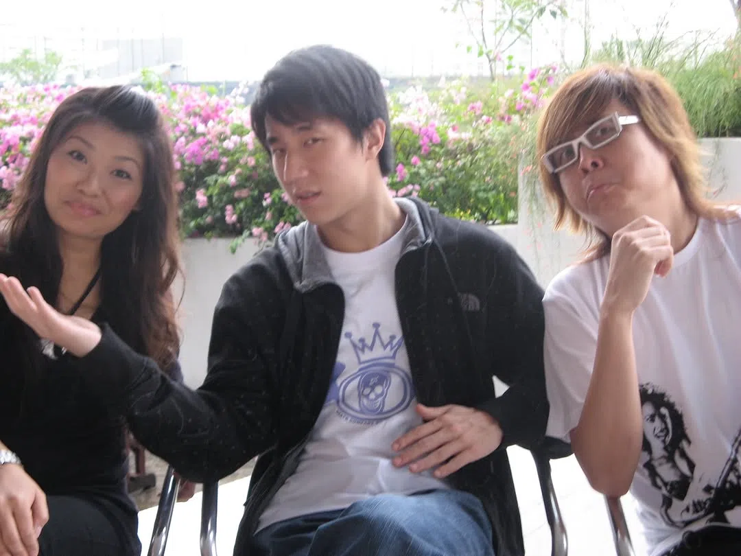 小寒（左起）、房祖名、黄韵仁曾有音乐上的合作。（取自黄韵仁IG）