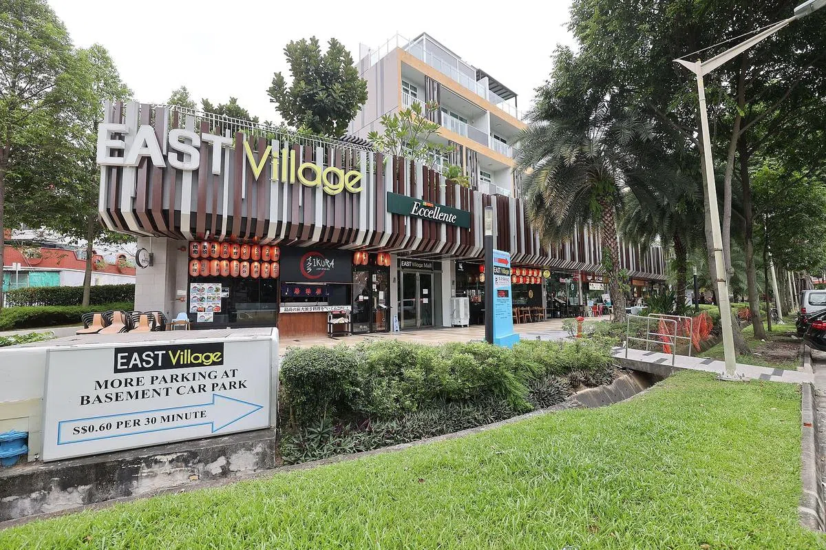 马林百列的East Village有不少鞋盒店铺，有的面积甚至小过100平方英尺。（唐家鸿摄）