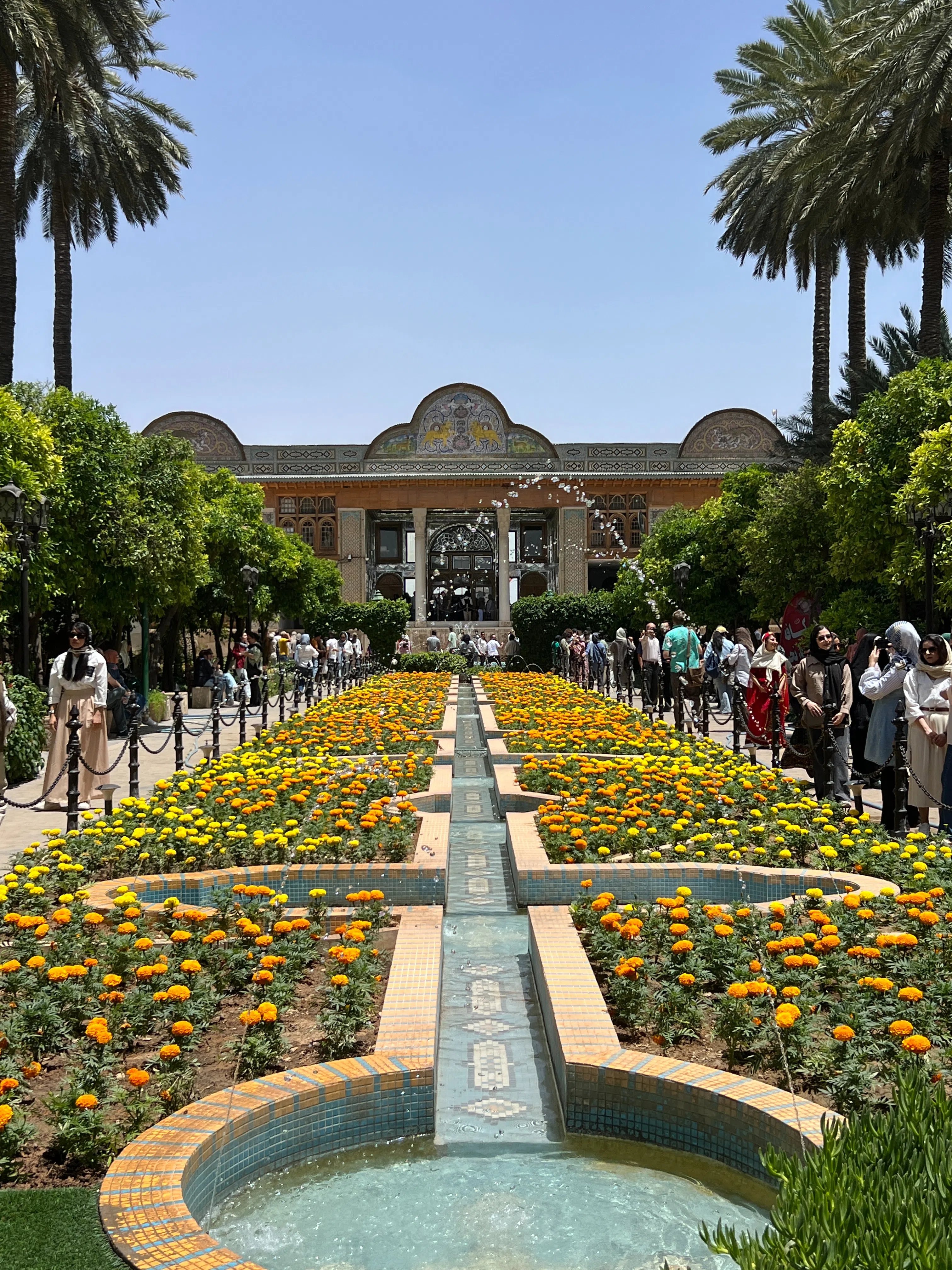 设拉子的波斯花园是世界文化遗产。（叶孝忠摄）